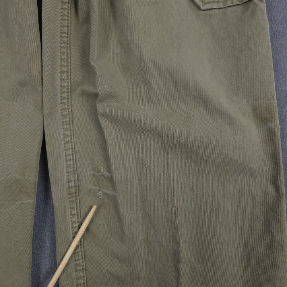 Vintage Old Navy Military Cargo Pants Mens 30x32 (Fits 30x31) Green Y2K Skater - Picture 11 of 16